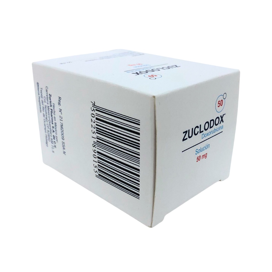 DOXORUBICINA C/1 50MG/25ML ZUCLODOX ZURICH